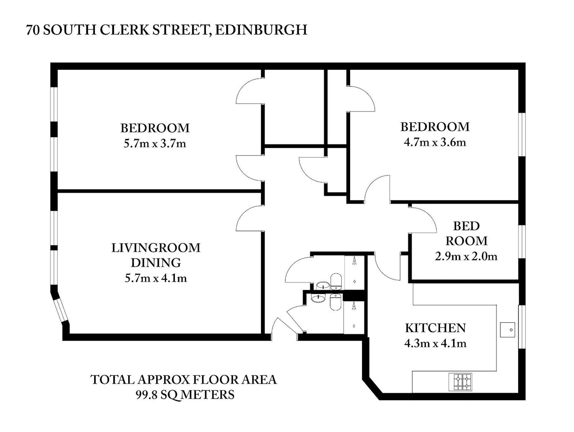 The Newington Residence Edinburg Exteriör bild